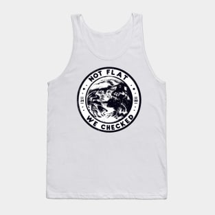 Flat earth Tank Top